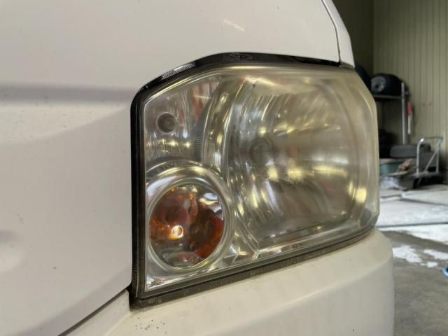 【森町】軽自動車のヘッドライト磨きとコーティングなら江塚自動車商会｜くすみ除去で明るさ復活