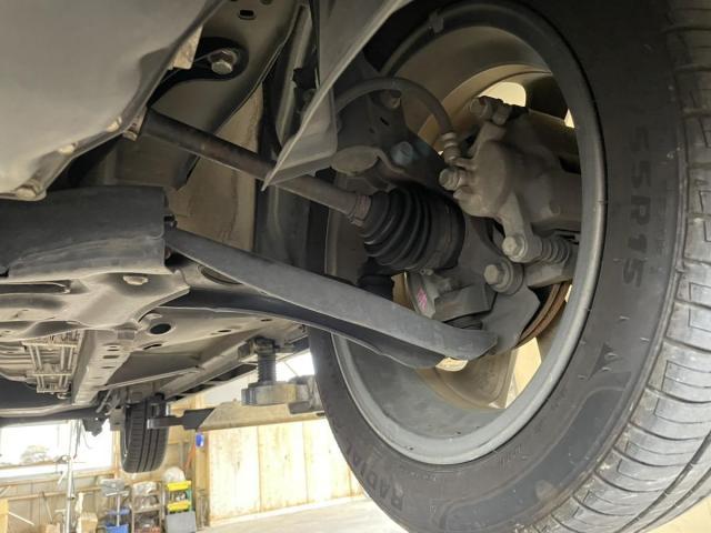 【袋井市】三菱ekカスタムの足回りから異音？原因とサスペンションの役割を解説｜江塚自動車商会