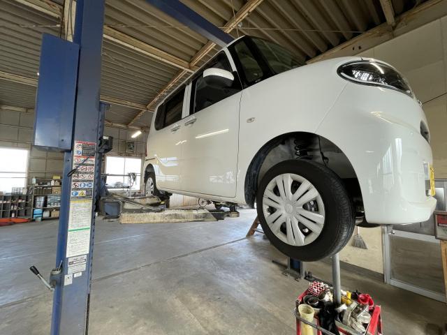 森町でダイハツ・タントの車検なら江塚自動車商会|明朗会計で安心・代車無料の地域密着整備工場