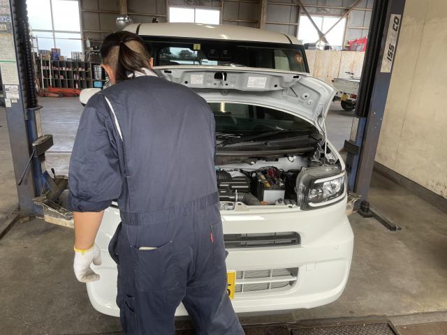 袋井市でダイハツ タントのオイル交換なら江塚自動車商会｜県内最安値＆高品質オイル完備
