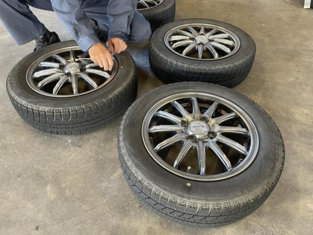 【袋井市】ダイハツ・キャストのタイヤ交換なら江塚自動車商会｜楽天CAR対応でお得に交換