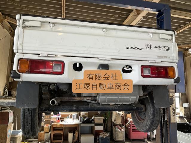 【森町】ホンダ アクティトラックのエンジンオイル交換｜明朗会計の江塚自動車商会