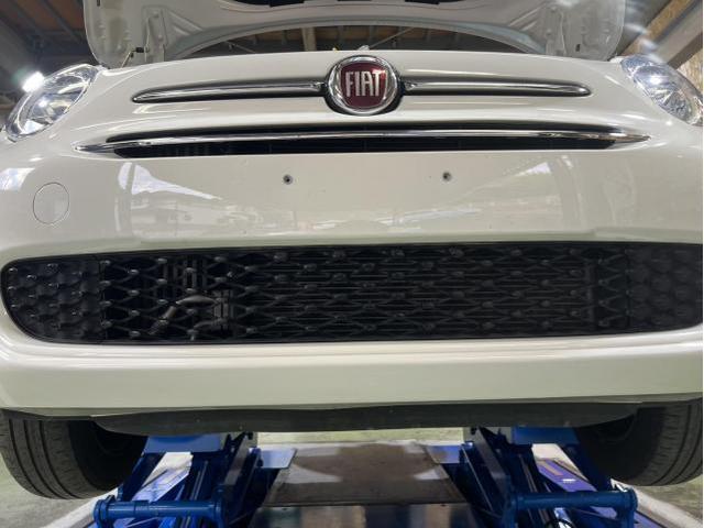 フィアット　５００　塗装　板金　バンパー