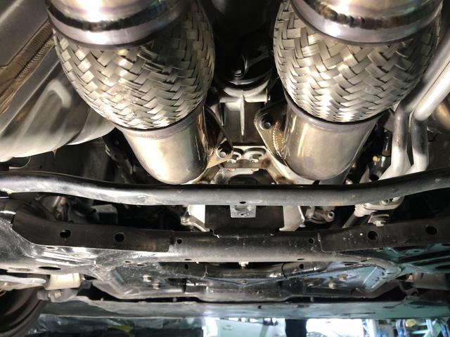 日産GT-R35 車検整備 フロントパイプ、センターパイプ交換
