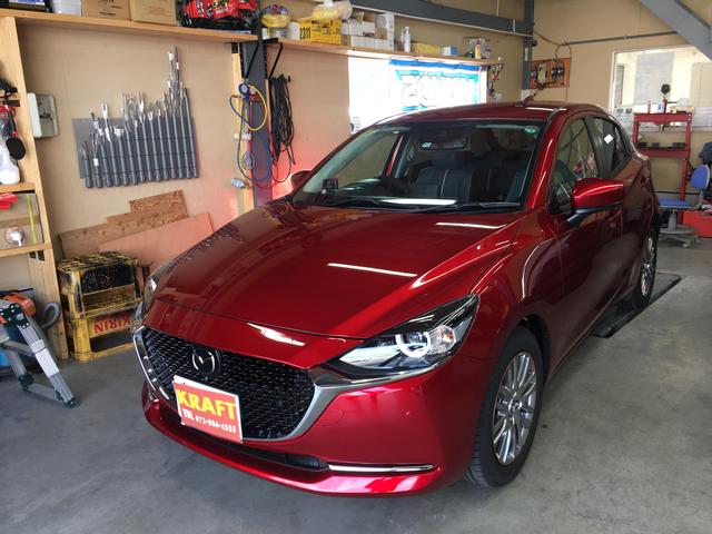 マツダ・MAZDA2　TVフリーキット取付