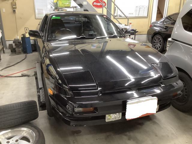 ニッサン・180SX　タイヤ交換