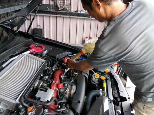 オイル交換のみでもお気軽にどうぞ。＋