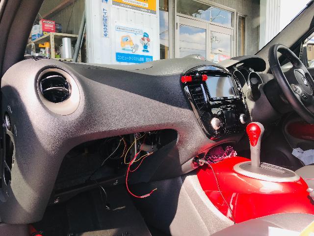 日産 ジューク ドライブレコーダー取付け 和歌山県橋本市