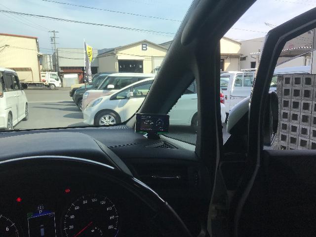 トヨタ ヴェルファイア ドライブレコーダー·レーダー探知機取付け 和歌山県 橋本市
