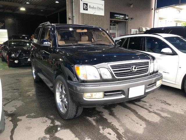 2004y レクサス LX470／京都 国産 輸入車 アメ車 修理 整備 車検 カスタム 関西 テスター 故障 トラブル　欧州車 オイル交換 点検 診断 米国車 レストア エンジン ボッセン レグザーニ ジオバンナ VOSEEN 