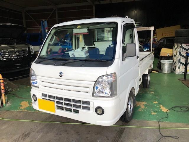 2015ｙ SUZUKI キャリートラック／京都 国産 輸入車 アメ車 修理 整備 車検 カスタム 関西 テスター 故障 トラブル　欧州車  米国車 レストア エンジン ボッセン レグザーニ ジオバンナ VOSEEN
