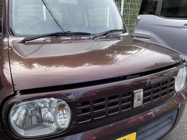 スズキ アルトラパン HE22S ヘッドライトバルブ交換 【川西市