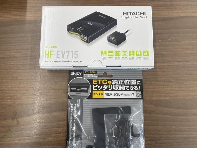 ホンダ　NBOXカスタム　JF3　ETC取付　【川西市・猪名川町・取付・販売・買取】