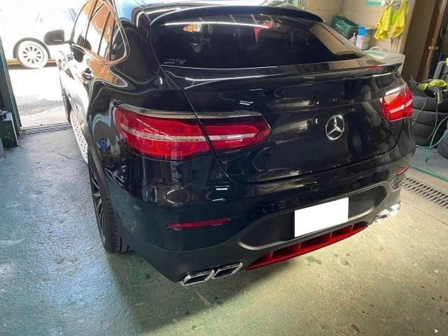 メルセデス・ベンツ GLC キズ・へこみ直し バックドア リアバンパー 左リアランプ 交換 フレーム修正