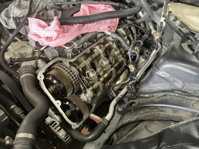 BMW E92 M3 車検整備｜エンジン振動・警告灯点灯でVANOSユニット交換【徳島 プレミアムカーセンター】徳島 香川 淡路島