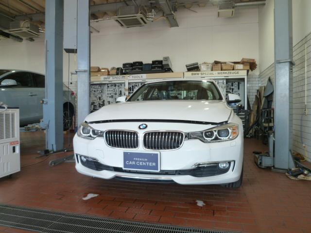 BMW F30 320i｜車検整備　スタビリンクロッド交換【徳島 プレミアムカーセンター】徳島 香川 淡路島