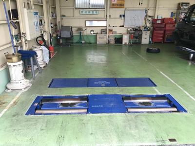 車検専用ライン完備