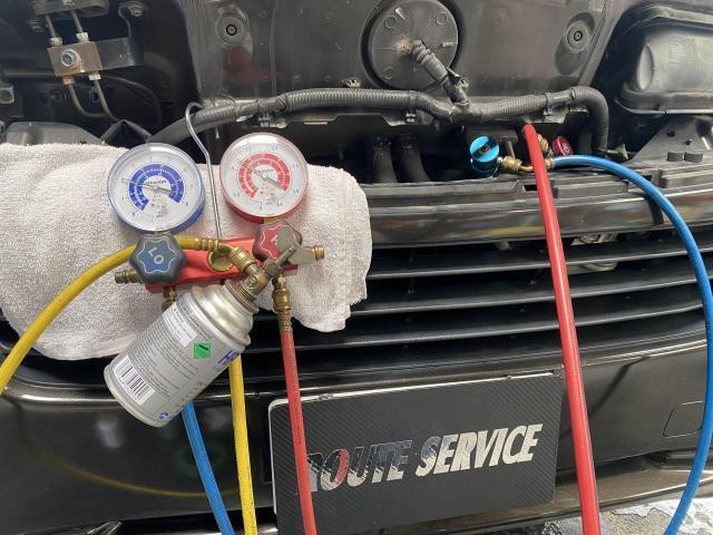 日産　NISAAN　キャラバン　エアコン効き不良　エアコンガス漏れ　ドクターリーク　