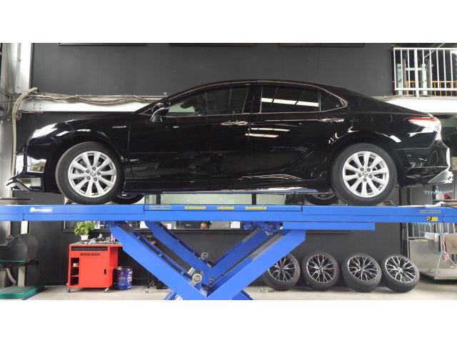 アルティス　モデリスタスポイラー取付　滋賀　守山　カムリ