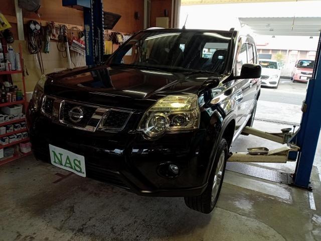 エクストレイル　　エンジンオイル交換　羽曳野　藤井寺　富田林