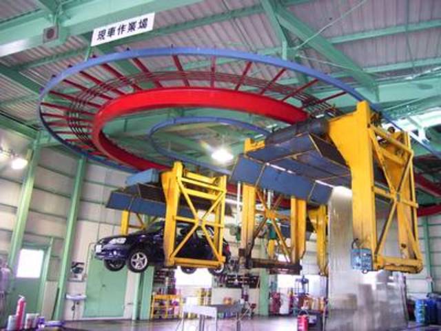 車検大型設備でスムーズです！