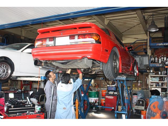 RX-7(FC3S)の持ち込みLSDの取り付け