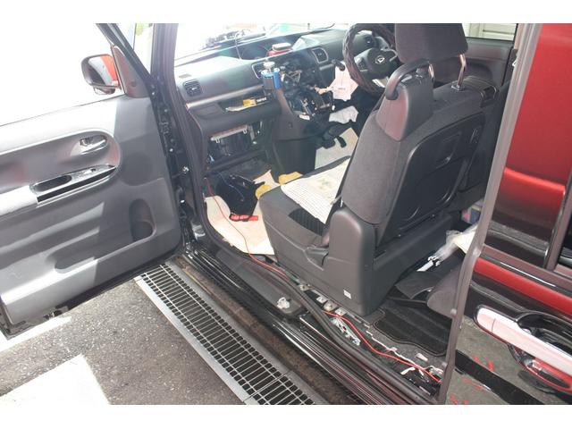 タントの持ち込みウーファー取り付け