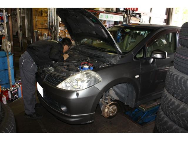 滋賀　持ち込み車高調の取付