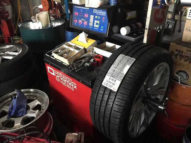 滋賀　アウディの持ち込みタイヤ交換 （1本）