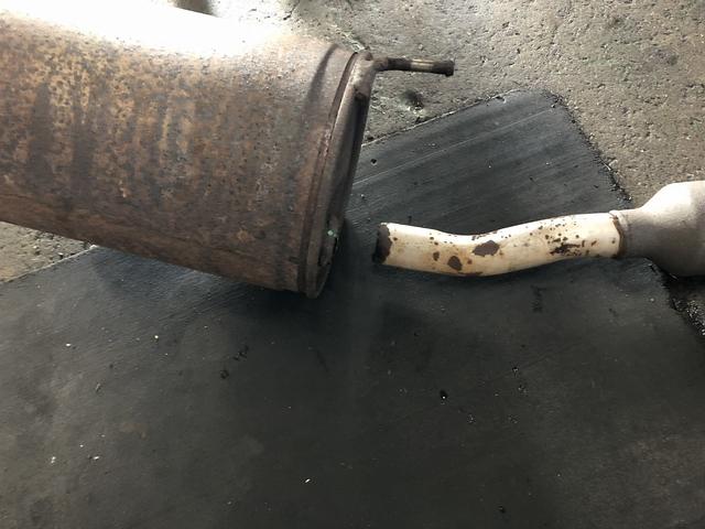 滋賀 アトレーのマフラー溶接修理