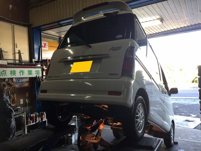 滋賀 アトレーのマフラー溶接修理