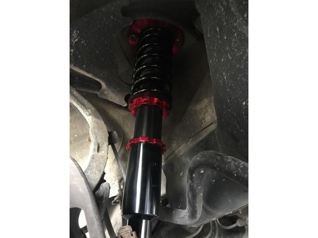 滋賀　プレリュードの持ち込み車高調の取り付け 