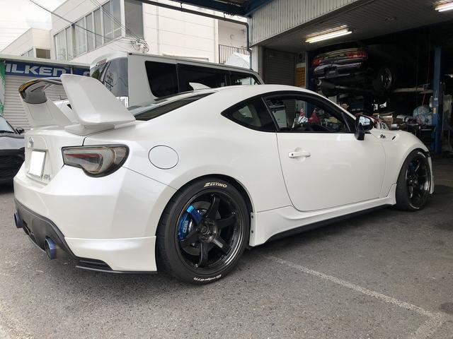 滋賀　 FT86の持込キャリパー＆ローター交換