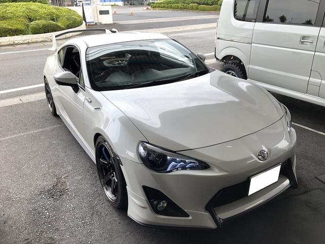 滋賀　 FT86の持込キャリパー＆ローター交換