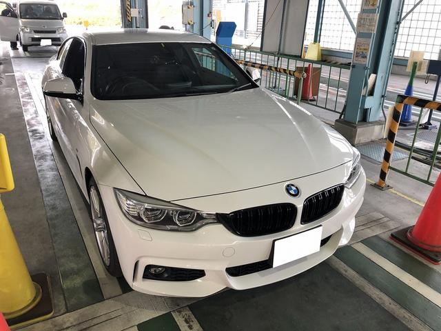 滋賀　輸入車「BMW 420i」(F32)の車検＆整備