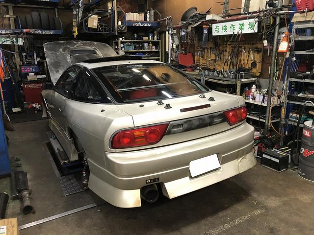 滋賀　シルエイティ（180SX）の車検＆整備