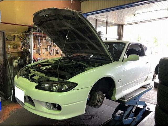 滋賀　シルビア スペックR(S15)の車検＆整備