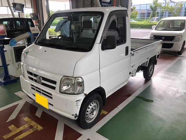 滋賀　軽トラ「アクティ トラック」の車検＆整備