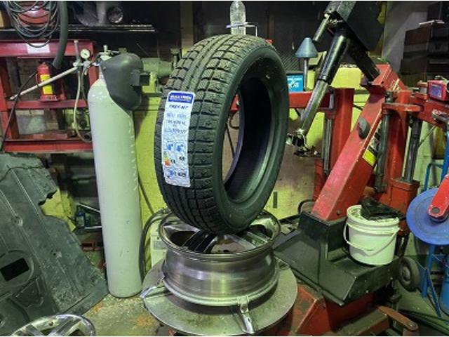 滋賀 持ち込みスタッドレスタイヤ交換(4本)