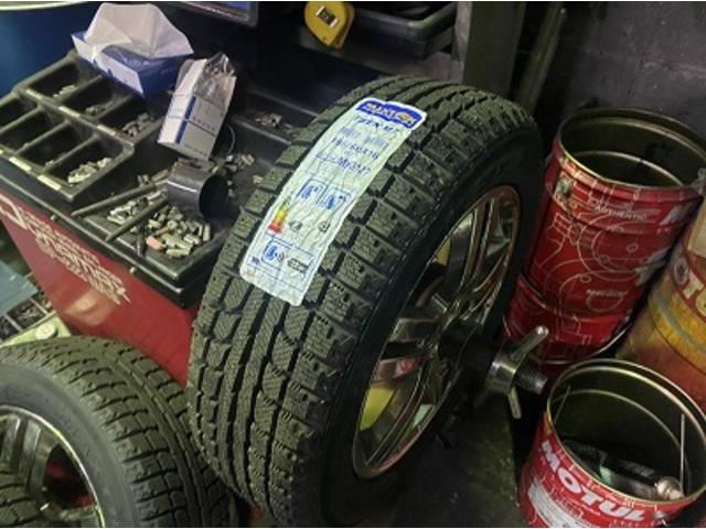 滋賀 持ち込みスタッドレスタイヤ交換(4本)