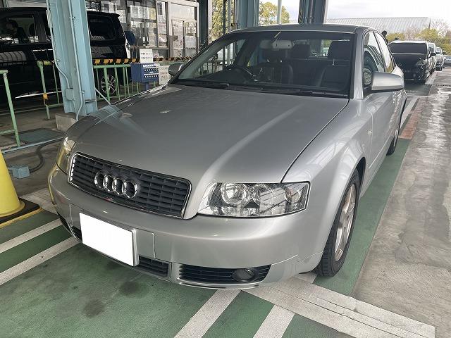 滋賀　アウディの車検＆整備とブーツ交換