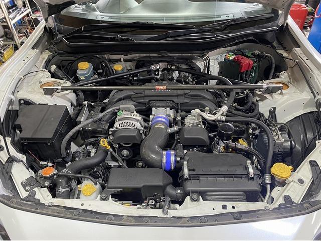 滋賀　トヨタ「FT86」の車検＆整備とオイル全交換