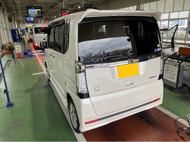 滋賀　ホンダ「N-BOX」の車検＆整備