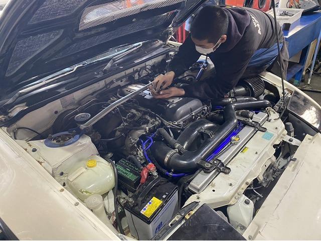 滋賀　180SXのエンジン不調修理