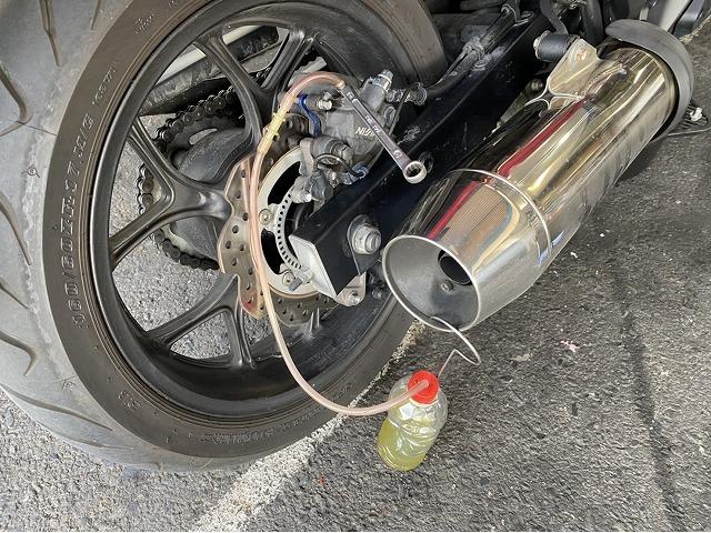 滋賀　バイク「ＣＴＸ７００」の車検＆整備