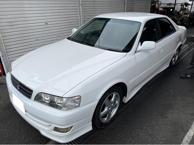 滋賀　チェイサー ツアラーＶ(JZX100)の車検＆整備