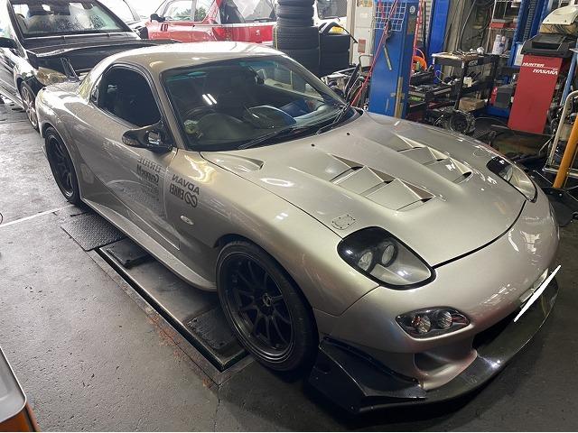 滋賀 RX-7(FD3S)のDefi(デフィ)追加メーター修理｜グーネットピット