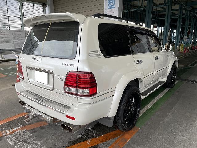 滋賀　レクサス LX470の車検＆整備