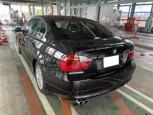 滋賀　BMW323i(E90)の車検＆整備とOBD診断