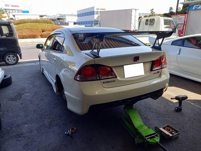 FD2シビックタイプR 純正ホイール 4本 旨かっ